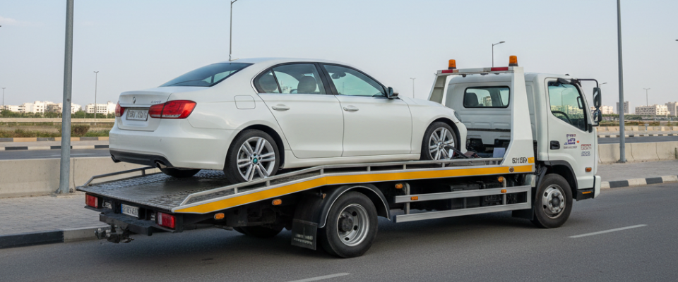 Luxury car recovery dubai