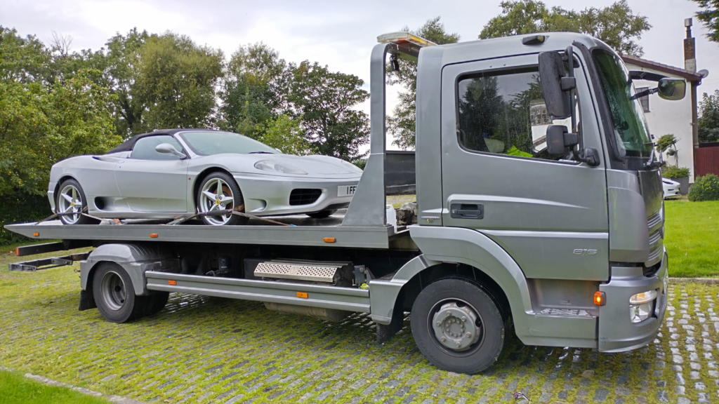 Luxury car recovery dubai